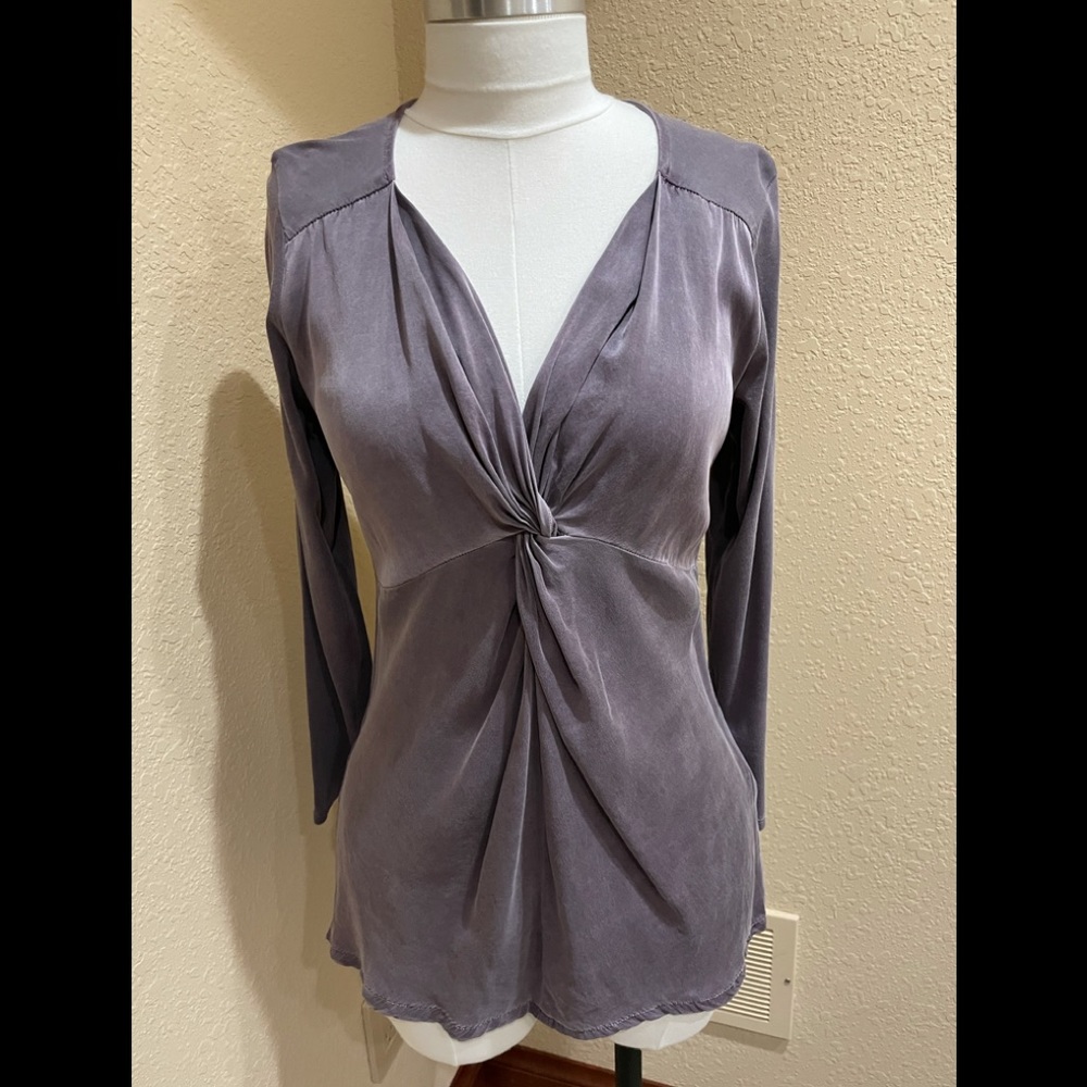 Velvet brand silk cotton blouse size M